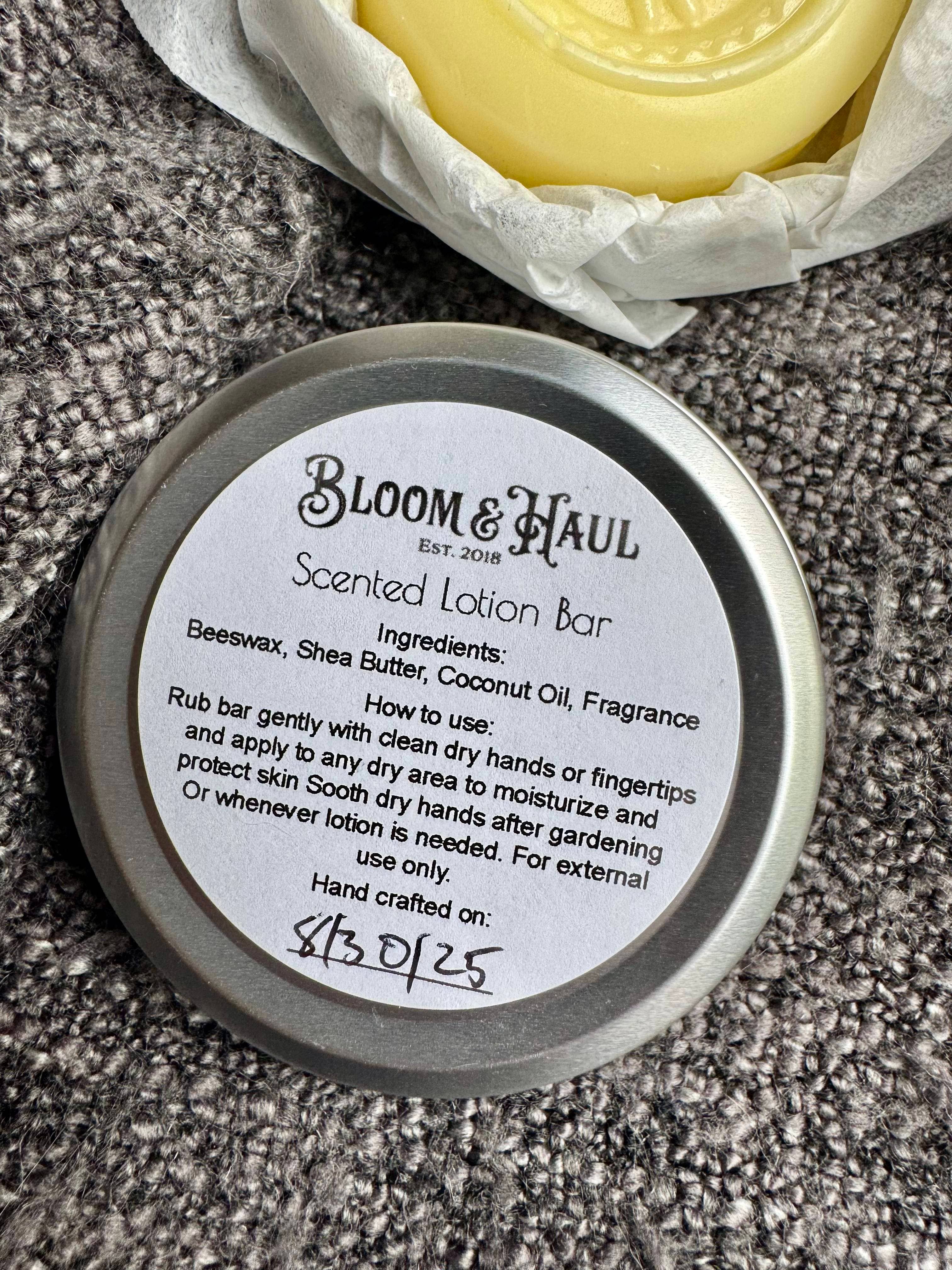 Bloom & Haul - Wholesale Solid Lotion - Solid Beeswax Lotion Bar – Eco-Friendly1