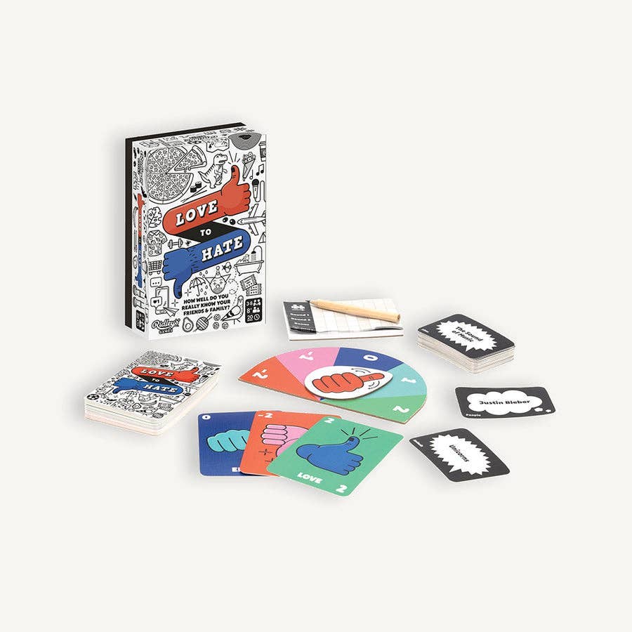 Chronicle Books - Wholesale Card Game - Love to Hate2