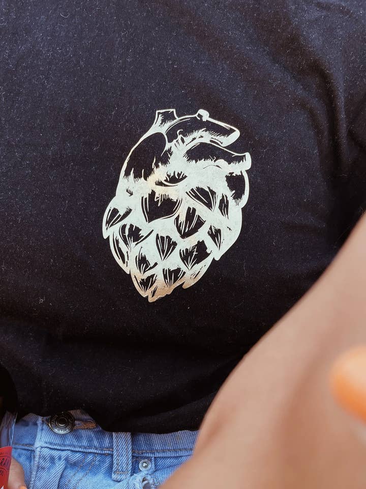 Black T-shirt Without you beer doesn't make sense for wholesale on Faire2