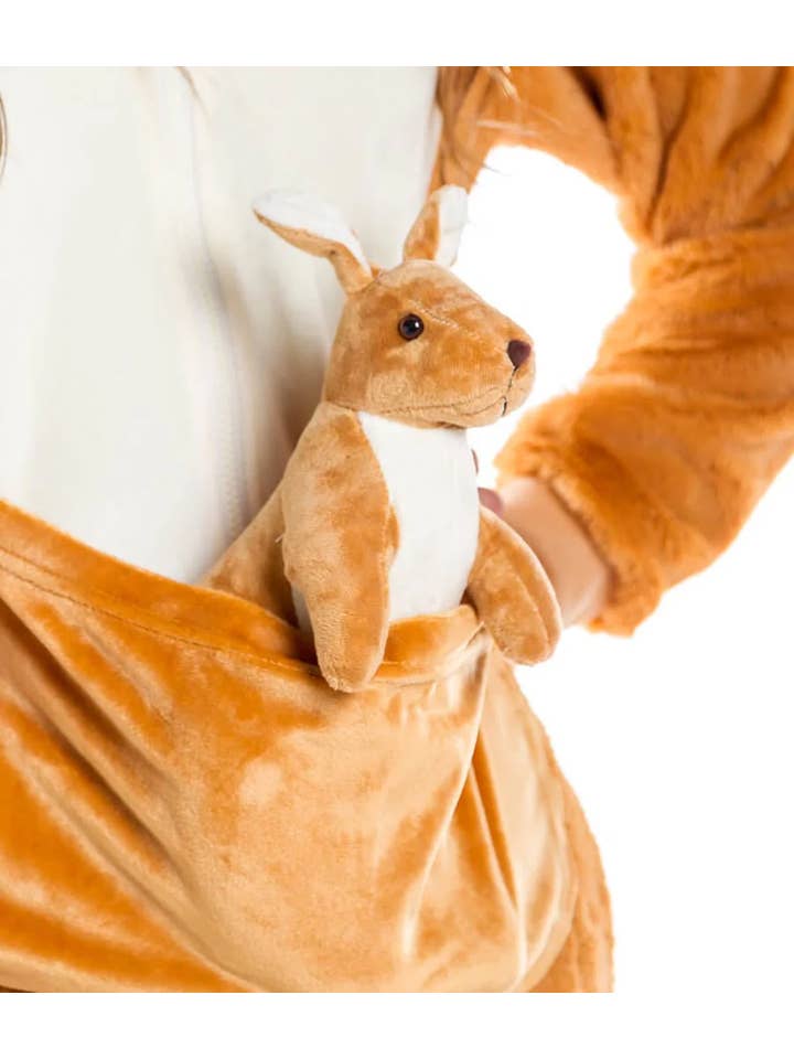 Tipsy Elves - Wholesale Onesie - Unisex - Kangaroo Costume - Halloween Aussie Marsupial Onesie4