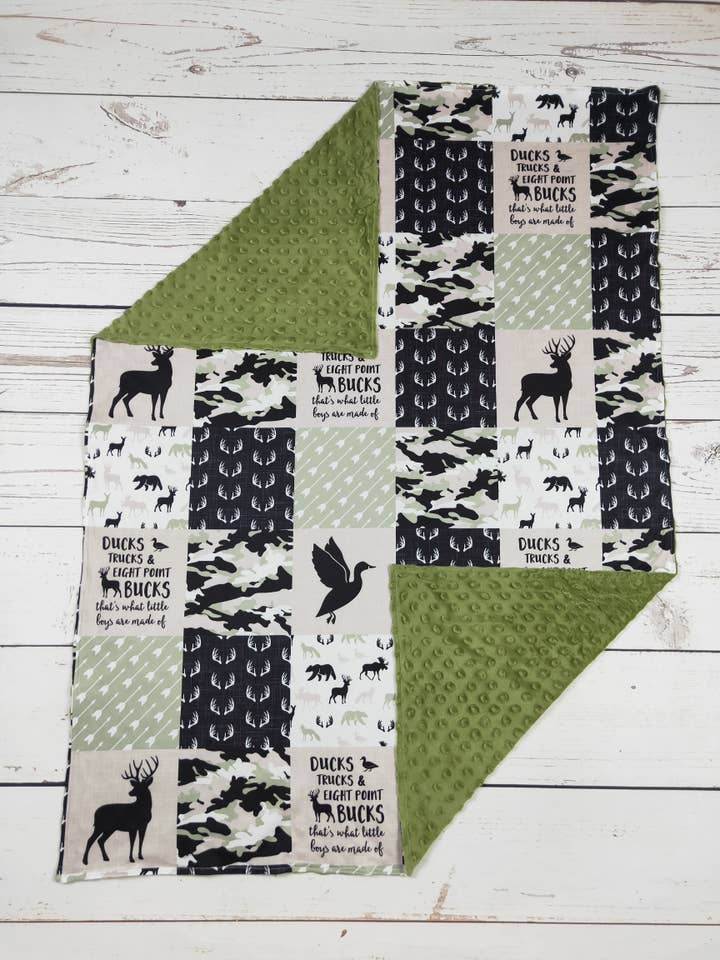 sassy kids palace - Wholesale Bedding Blanket - Kids & Baby - Baby Camouflage Print Hunting Blanket
