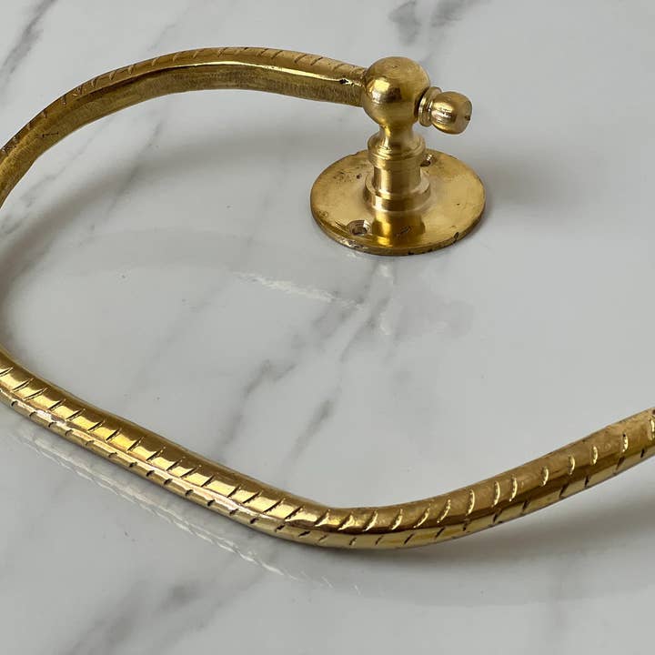 High crafty – wholesale Toilet paper holder – Brass Toilet Paper Holder — Handcrafted in Morocco, Solid Un2