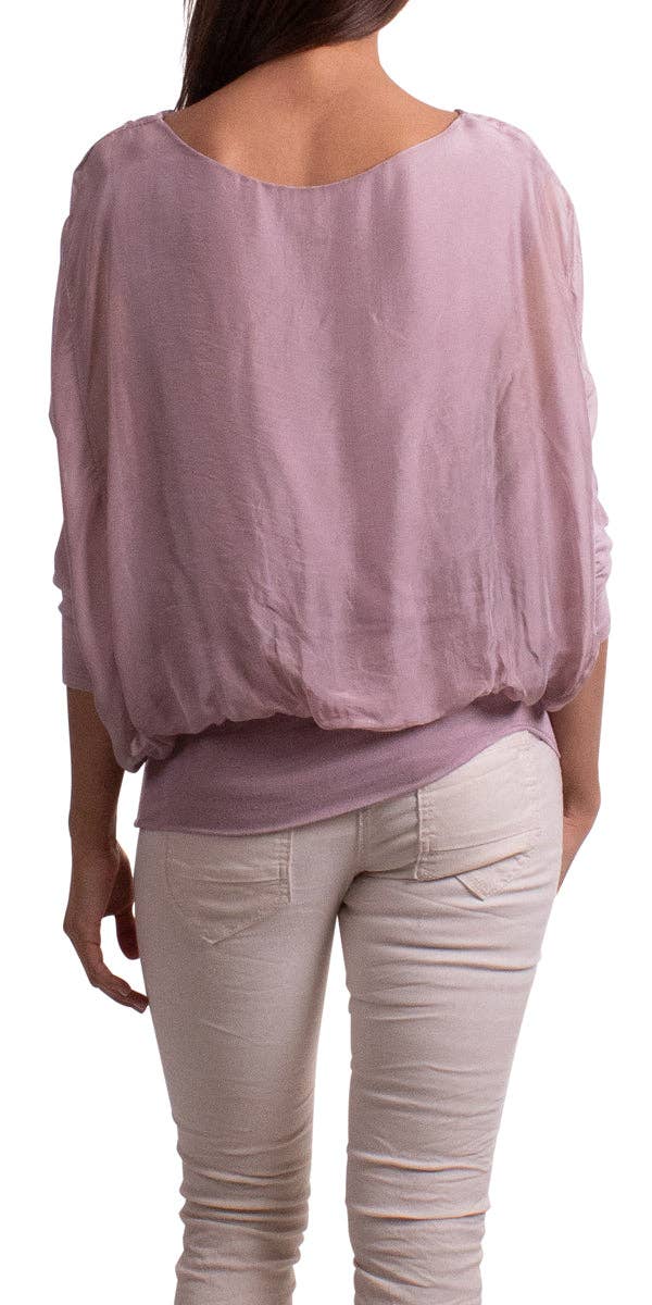 Gigi Moda - Wholesale Blouse - Women's - Sheer Batwing Blouse23
