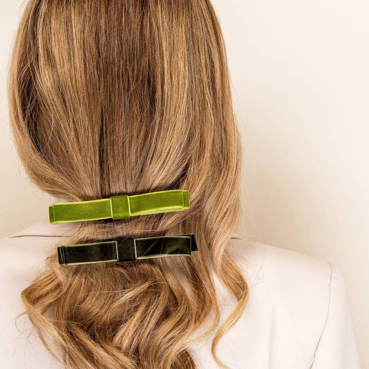 Violet & Brooks - Wholesale Hair Clip - Women's - Viola Bow Clip Trio