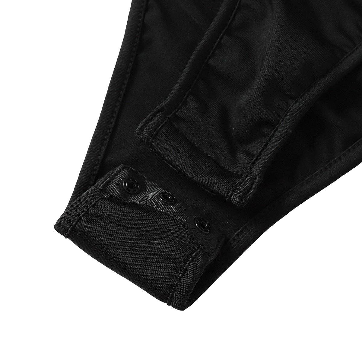 Sweetkama - Wholesale Bodysuit - Women's - Ladies Sexy Halter Off Shoulder Bodysuit F1079214