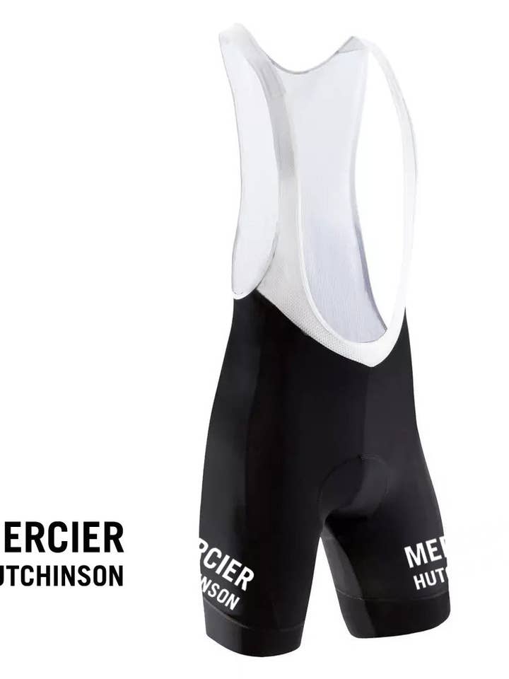 Pantaloncini da ciclismo retrò Mercier Hutchinson - REDTED - NERO per la vendita all'ingrosso da parte di REDTED