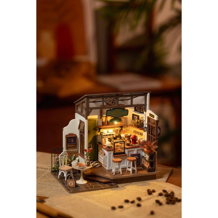 Hands Craft - Wholesale DIY Craft Kit - DIY Miniature House Kit: No. 17 Café2