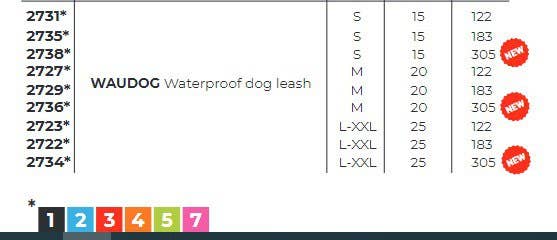 WAUDOG - Wholesale Pet Leash - Dog - WAUDOG Waterproof Leash9