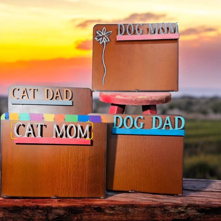 Whimsies - Wholesale Picture Frame - Dog Picture Frame dog mom dog dad cat mom cat dad pet lover