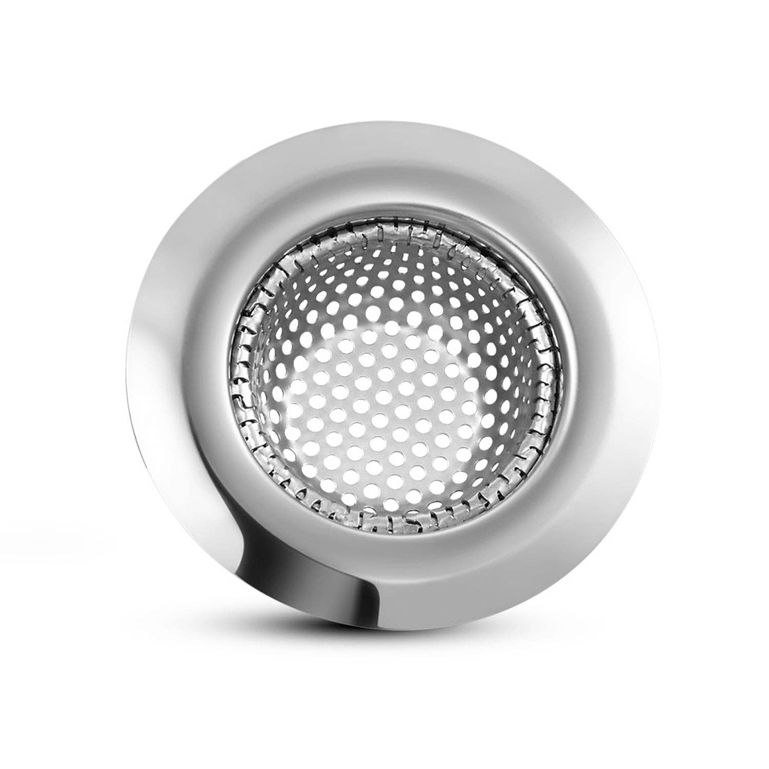 Fosmon - Vente Filtre/bouchon d'évier - Garnen Filtre d'Évier en Acier Inoxydable - 7cm / 2,8" - Lot de 24