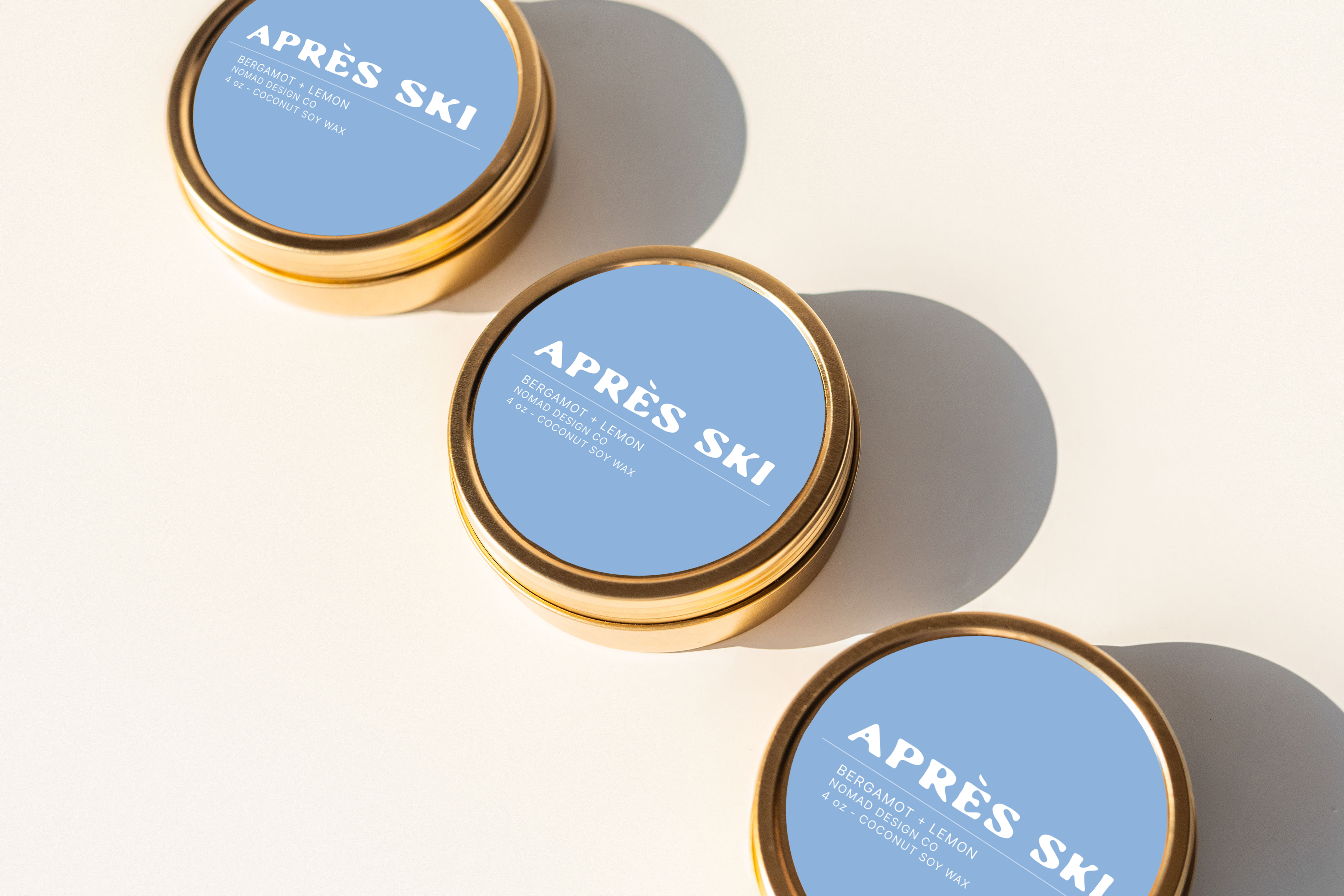 Nomad Design Co - Wholesale Travel Candles - Apres Ski Travel Tin Candle1