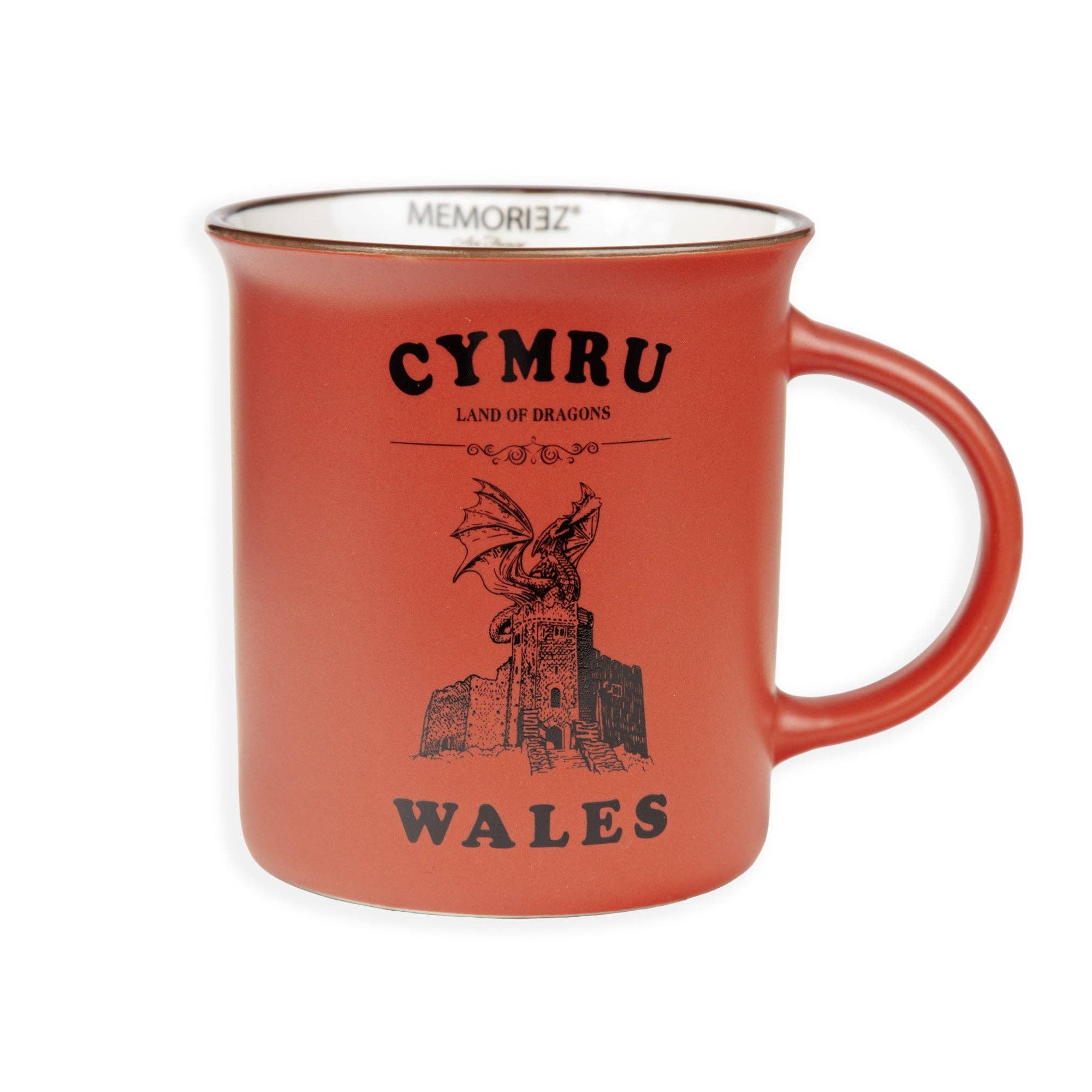 MANAV – wholesale Coffee mug – Welsh Red Matt Porcelain Mug5