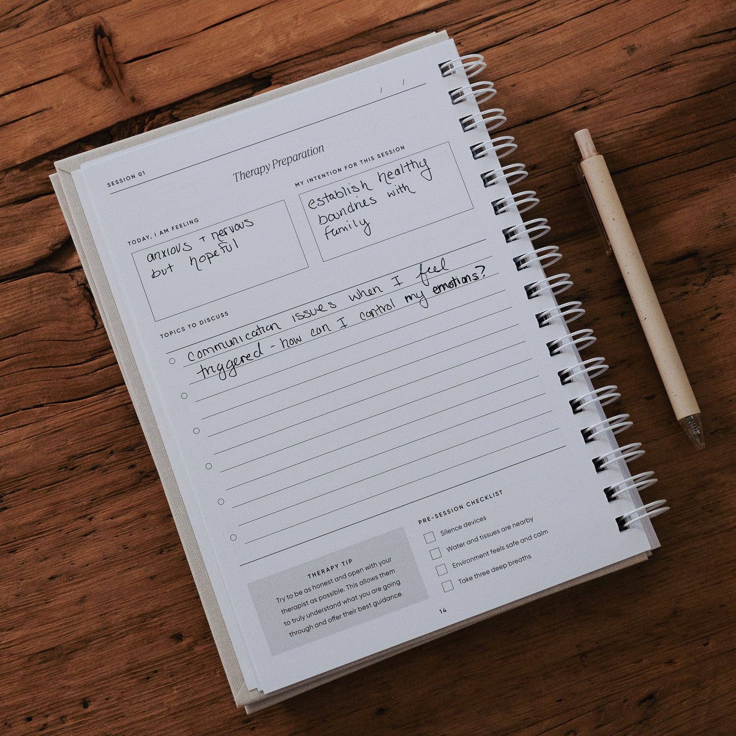 Simple Self - Wholesale Journal/Diary - The Therapy Companion8