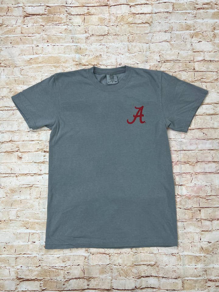 Speckle Bellies Clothing Company - Wholesale Screen Printed T-Shirt - Unisex - Alabama Shadow Elephant2