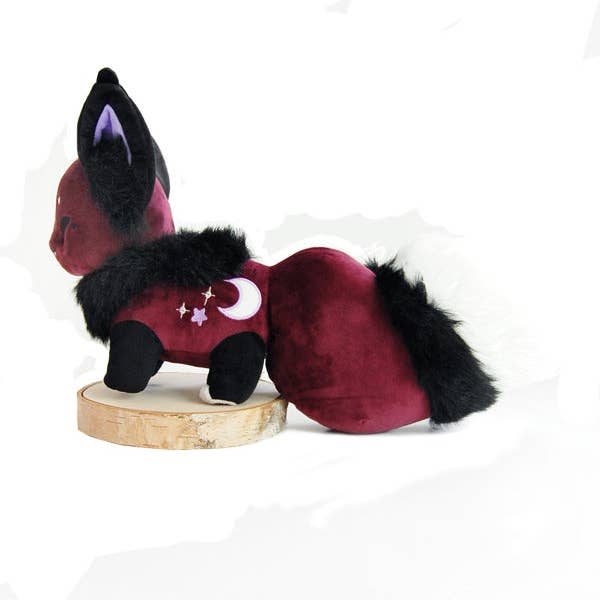 Floral Frolic - Wholesale Stuffed/Plush Toy - Kids & Baby - Floral Frolic Dawnsing Night Purple Fox Plush