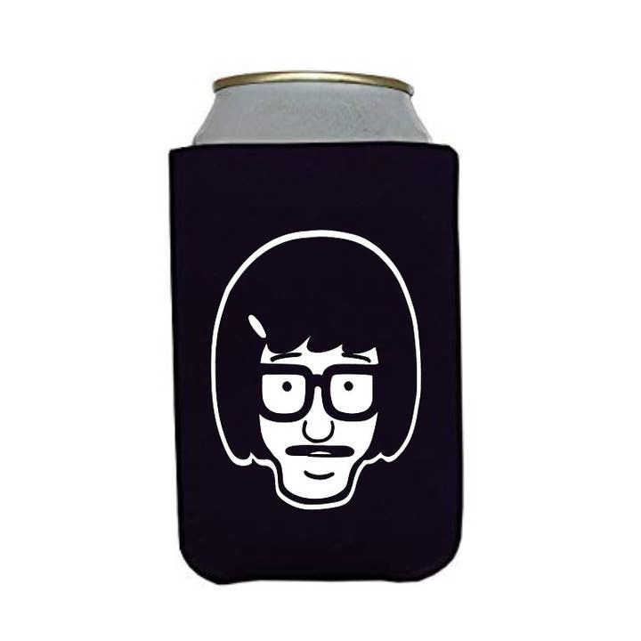 Tina Bob's Burgers Koozie Can Cooler Holder Horror True Crime for wholesale by Witchcrafted in MI