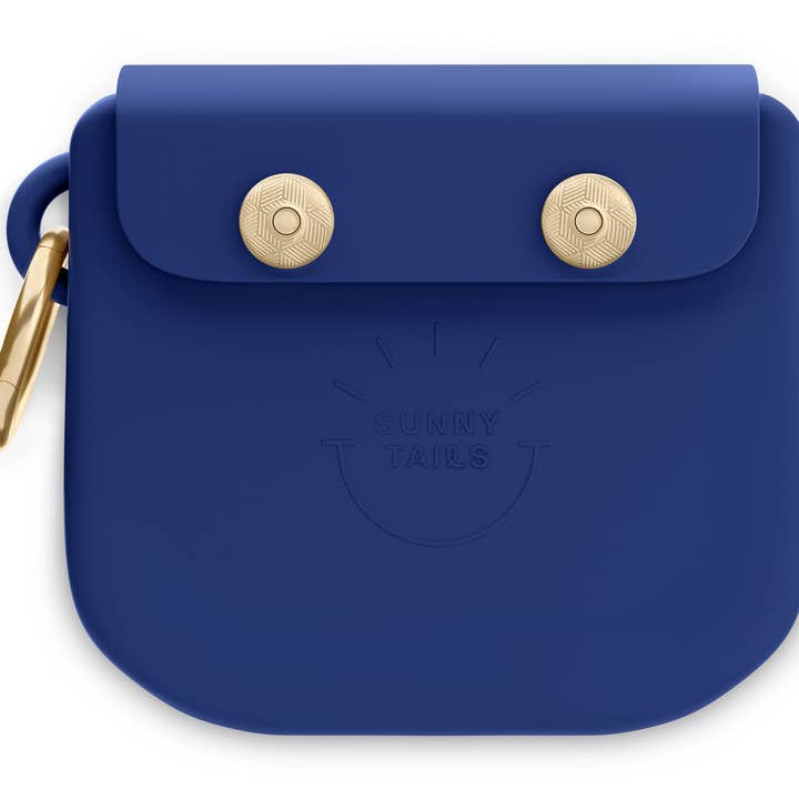 Signatur Marinblå Snap Hundgodispåse för wholesale av SUNNY TAILS