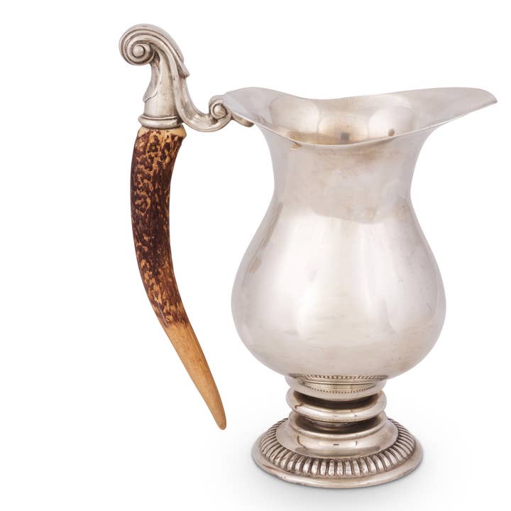 Composite Antler Handle Pitcher for wholesale by Vagabond House