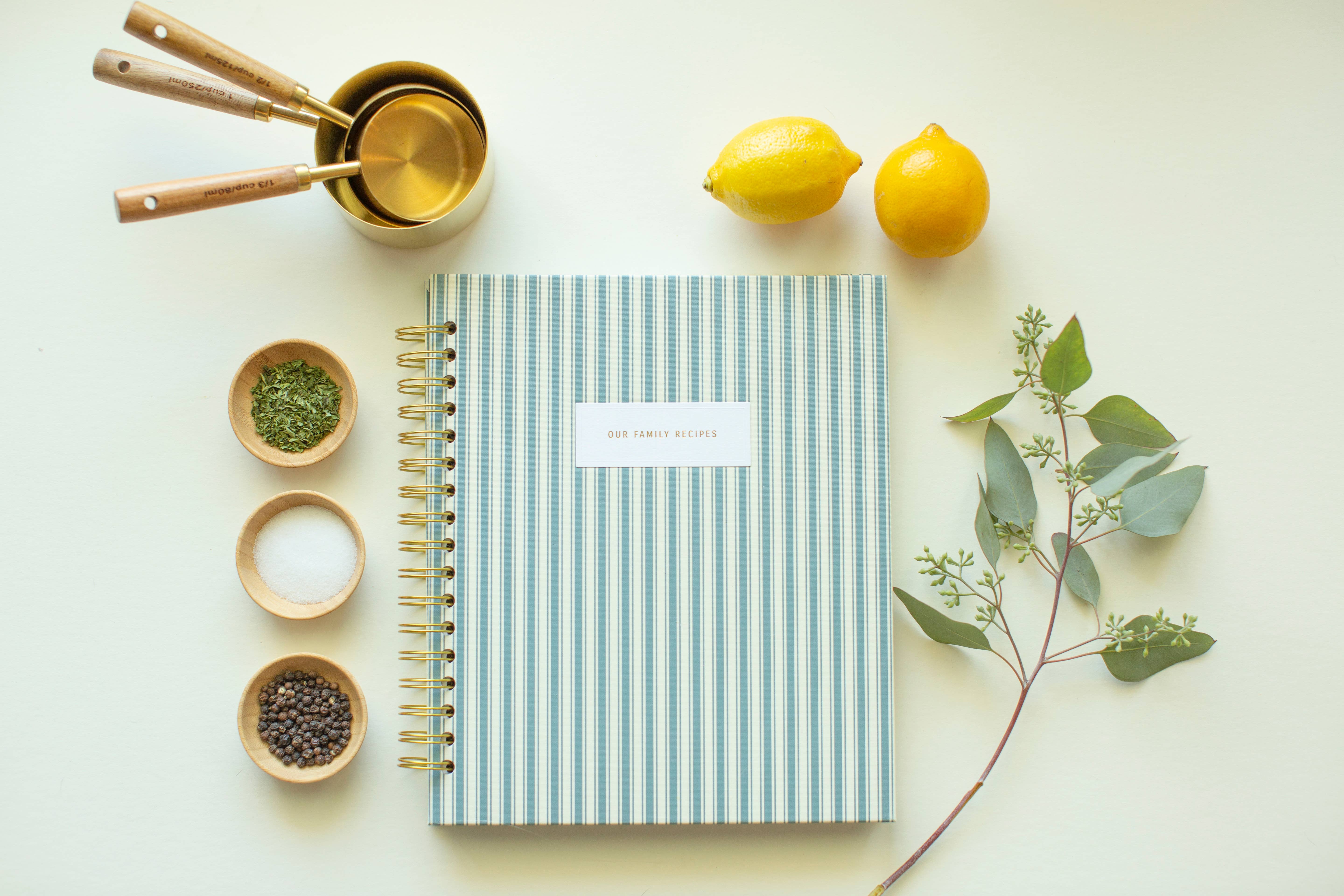 Promptly Journals - Venta al por mayor Diario/agenda - Nuestro Recetario Familiar: Diario de Recetas y Recuerdos3