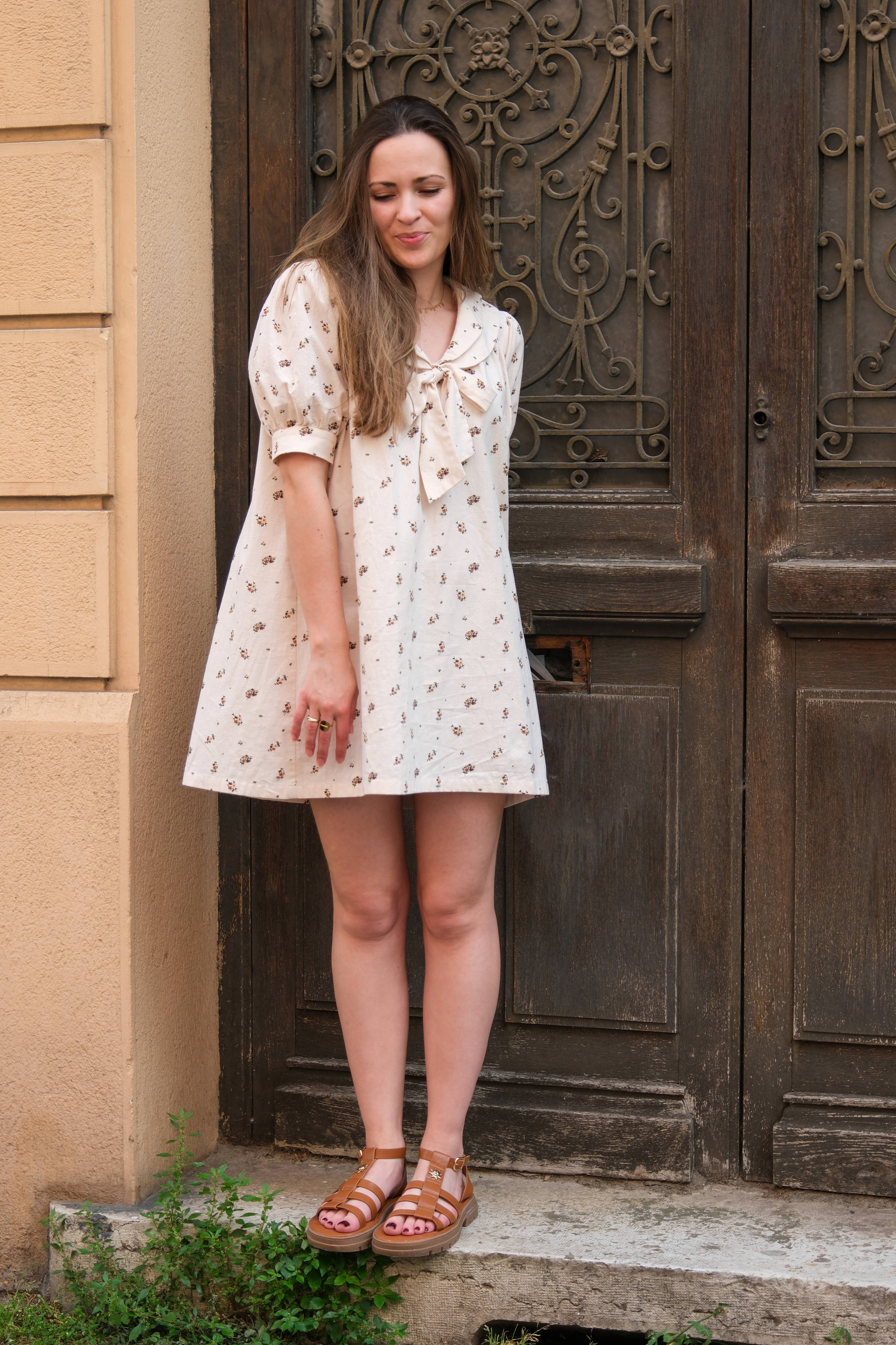 Cha' coud - Wholesale Craft Sewing Kit - Sewing pattern - The Esmée dress