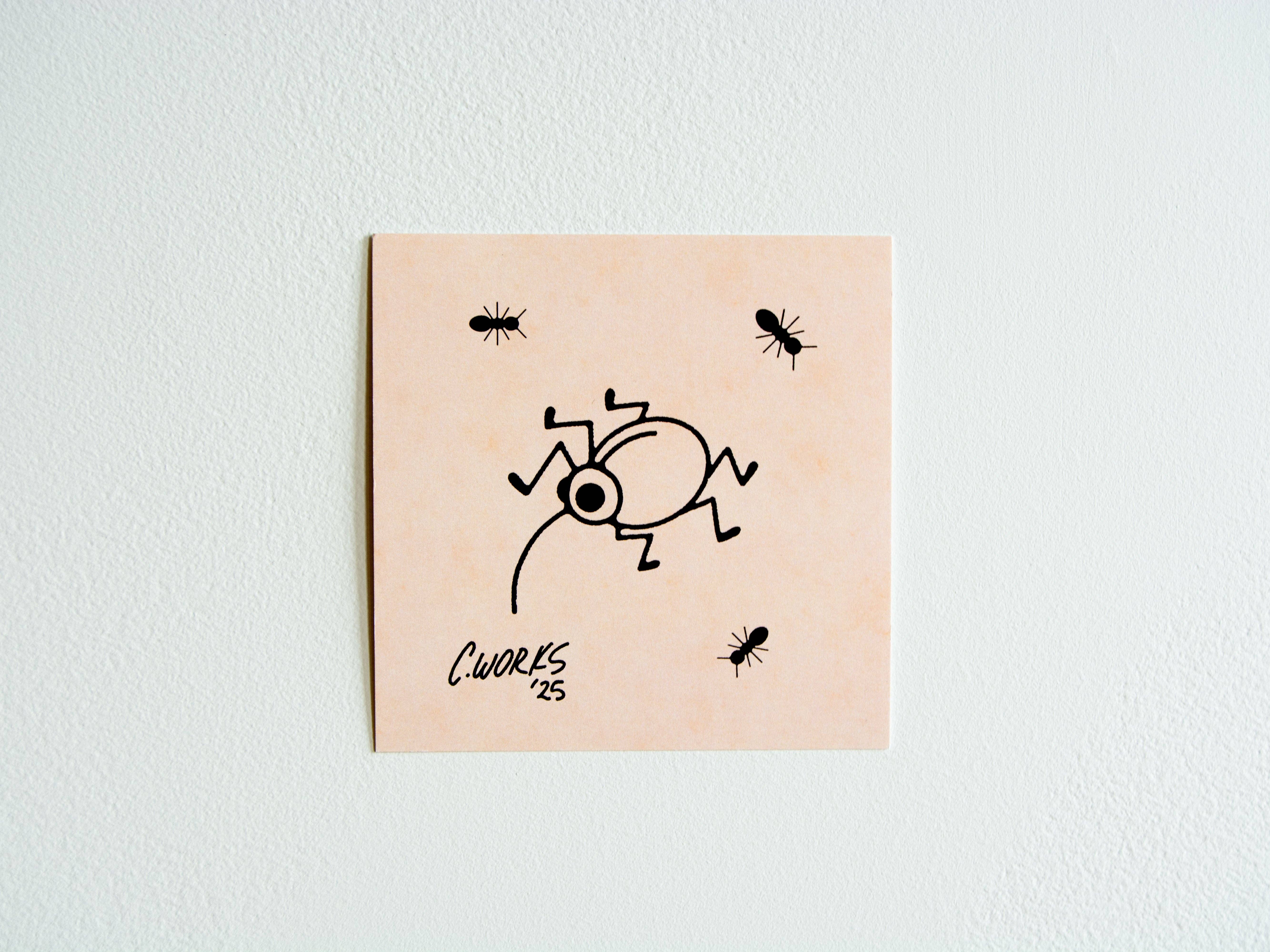 Curlworks - Wholesale Art Print - Weevil & Ants Tattoo Flash Sheet