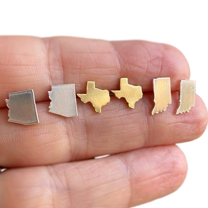 State Earrings - Home State Earrings - Home State Jewelry for wholesale by Julie Godsey Jewelry