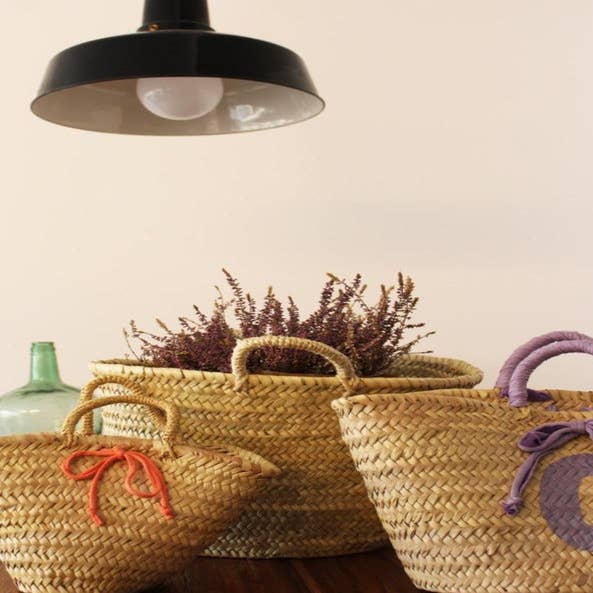 sombreros de paja para niños : cesta de mimbre, bolsa de paja, cestas  francesas, cesta marroquí, cesta de paja, bolsa de playa