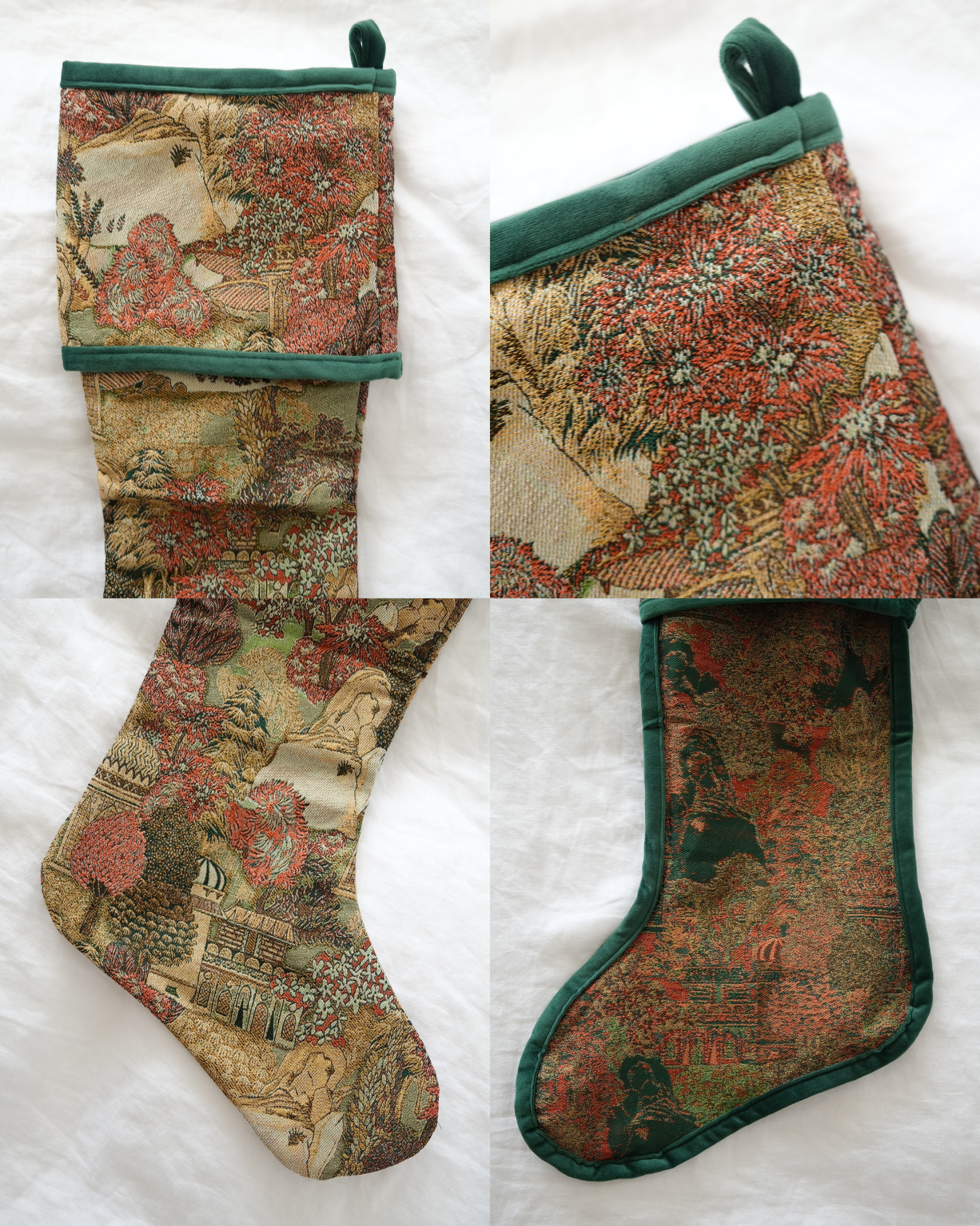Twenty Third by Deanne - Wholesale Holiday Stocking - Elodie Tapestry Stocking8