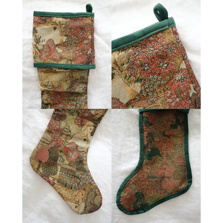 Twenty Third by Deanne - Wholesale Holiday Stocking - Elodie Tapestry Stocking8