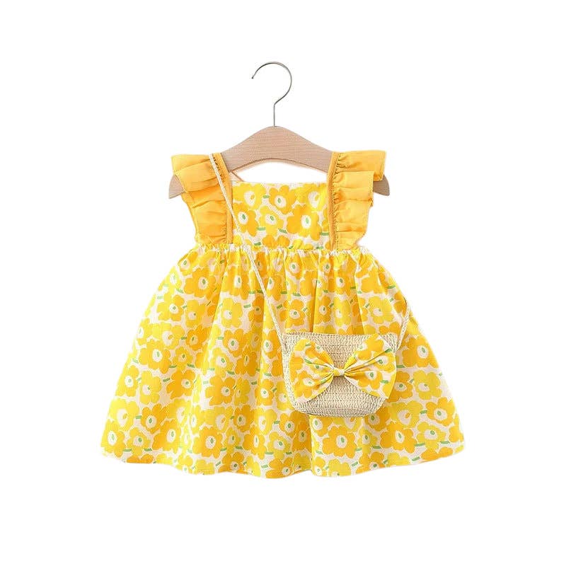 PatPat - Vente Ensemble de robes – bébé - (Femme Non-PatPat) Robe 100 % Coton pour Nouveau-né avec Sacs0