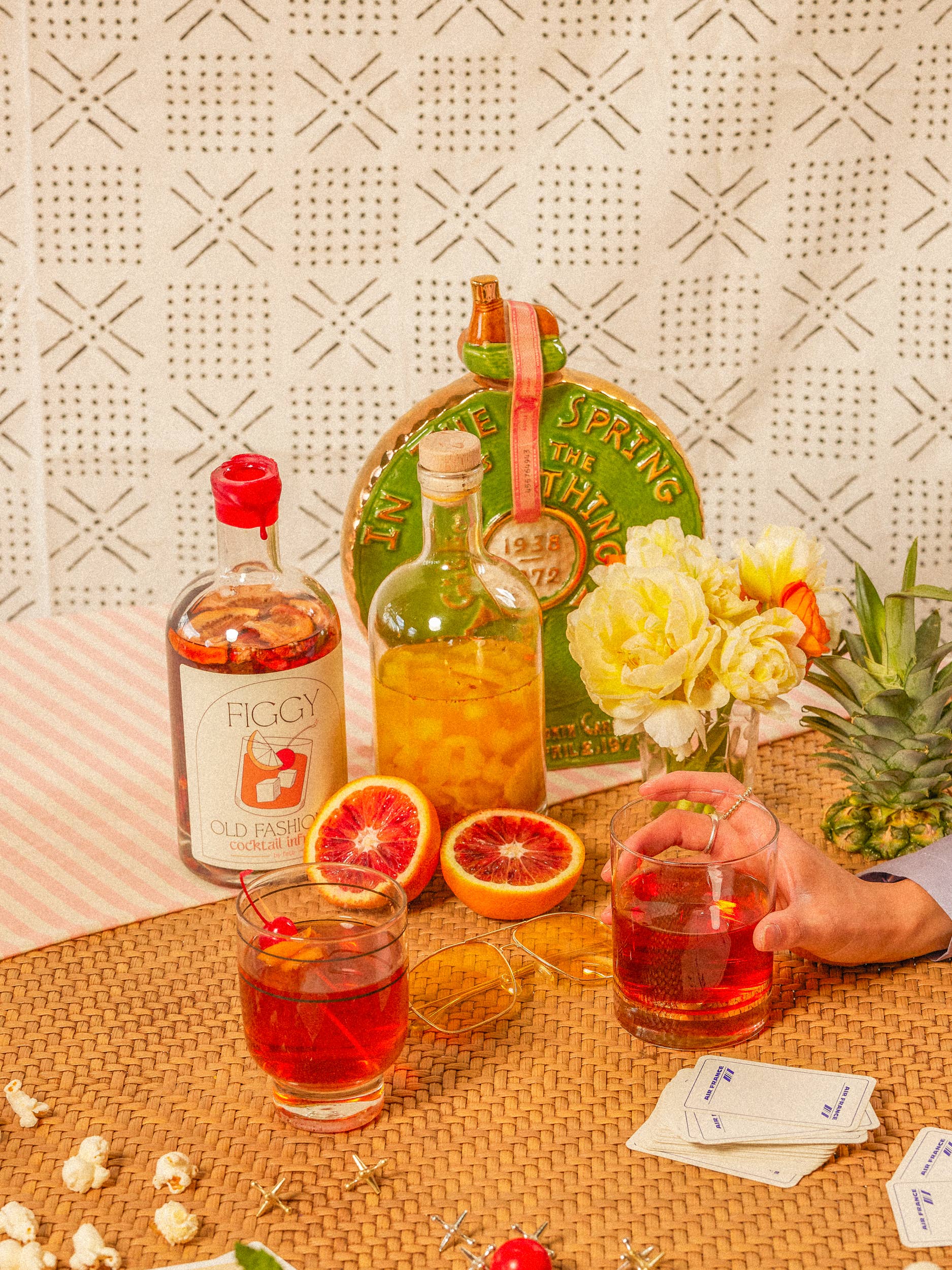 Fête – wholesale Cocktail mix/syrup – Cocktail Infusion: Figgy Old Fashioned4