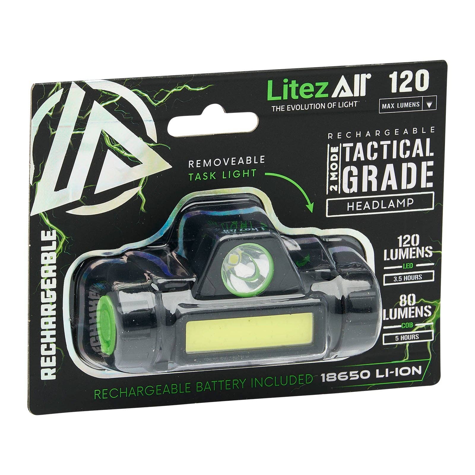 LitezAll - Wholesale Flashlight - LitezAll Rechargeable Dual Mode Headlamp19