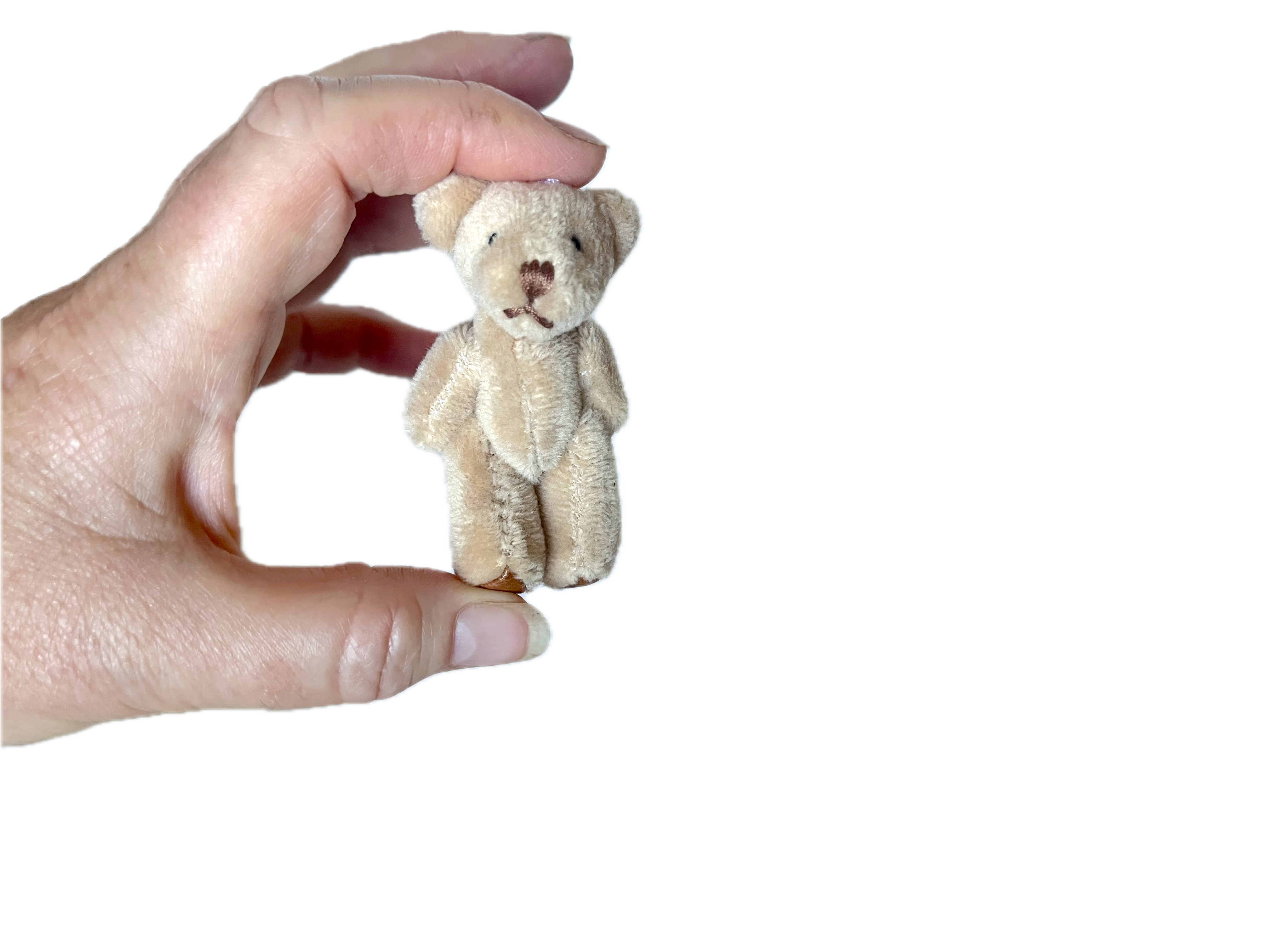 The Gifted Rat - Wholesale Stuffed/Plush Toy - Kids & Baby - Miniature Plush Bear With Brown Feet (light brown) 9