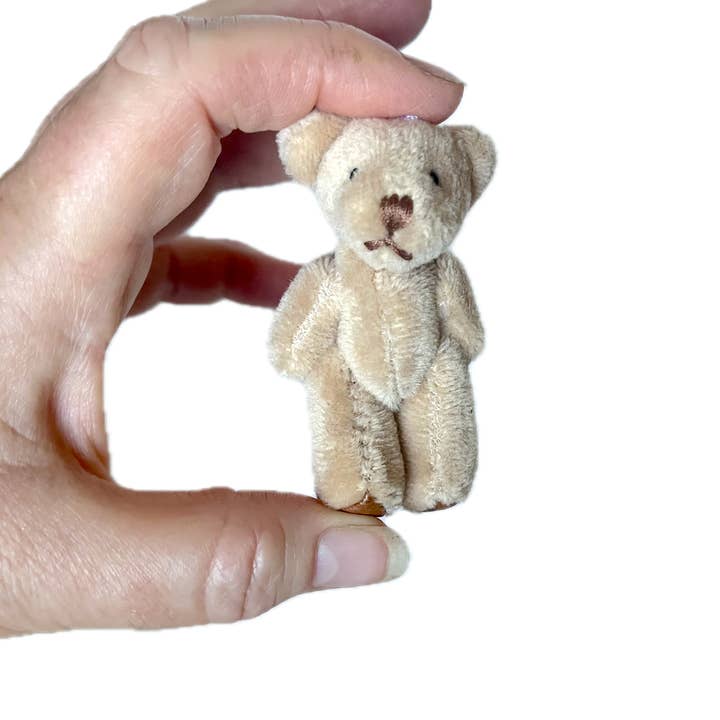 The Gifted Rat - Wholesale Stuffed/Plush Toy - Kids & Baby - Miniature Plush Bear With Brown Feet (light brown) 9