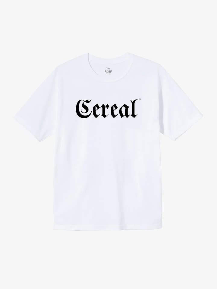Cereal Logo T-Shirt for wholesale by The Theo Show