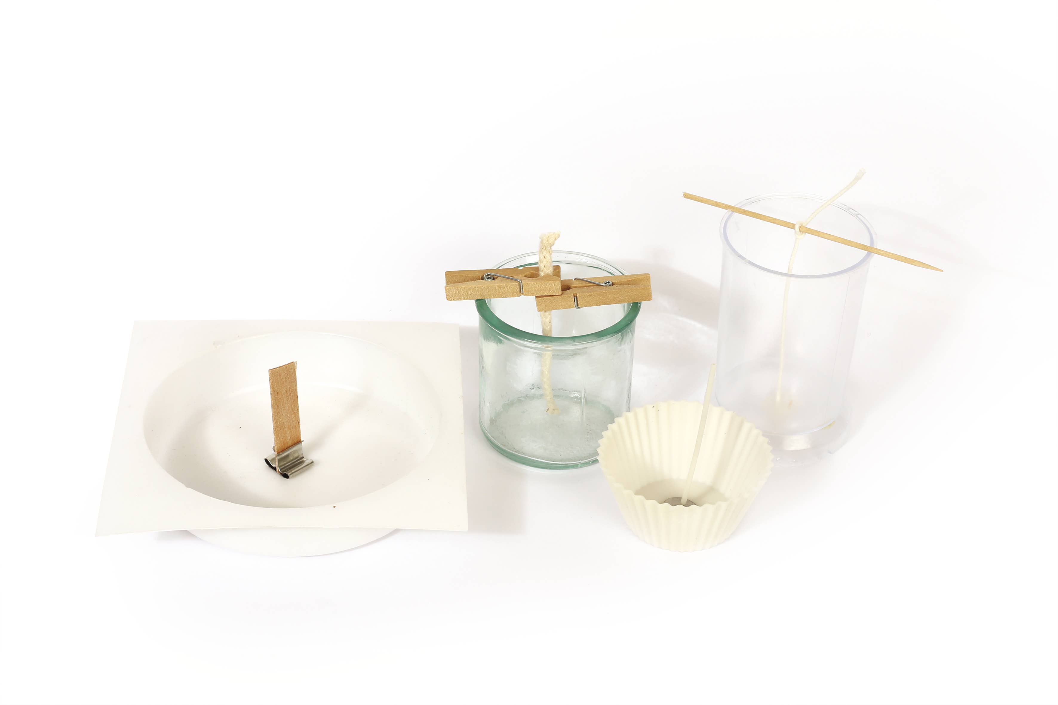 Graine Créative - Wholesale Craft Supplies - 10 PINE WICKS & METAL BASES2