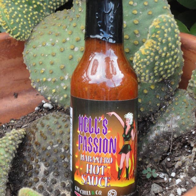 Cin Chili & Company - Wholesale Hot Sauce - Hell's Passion Habanero Hot Sauce