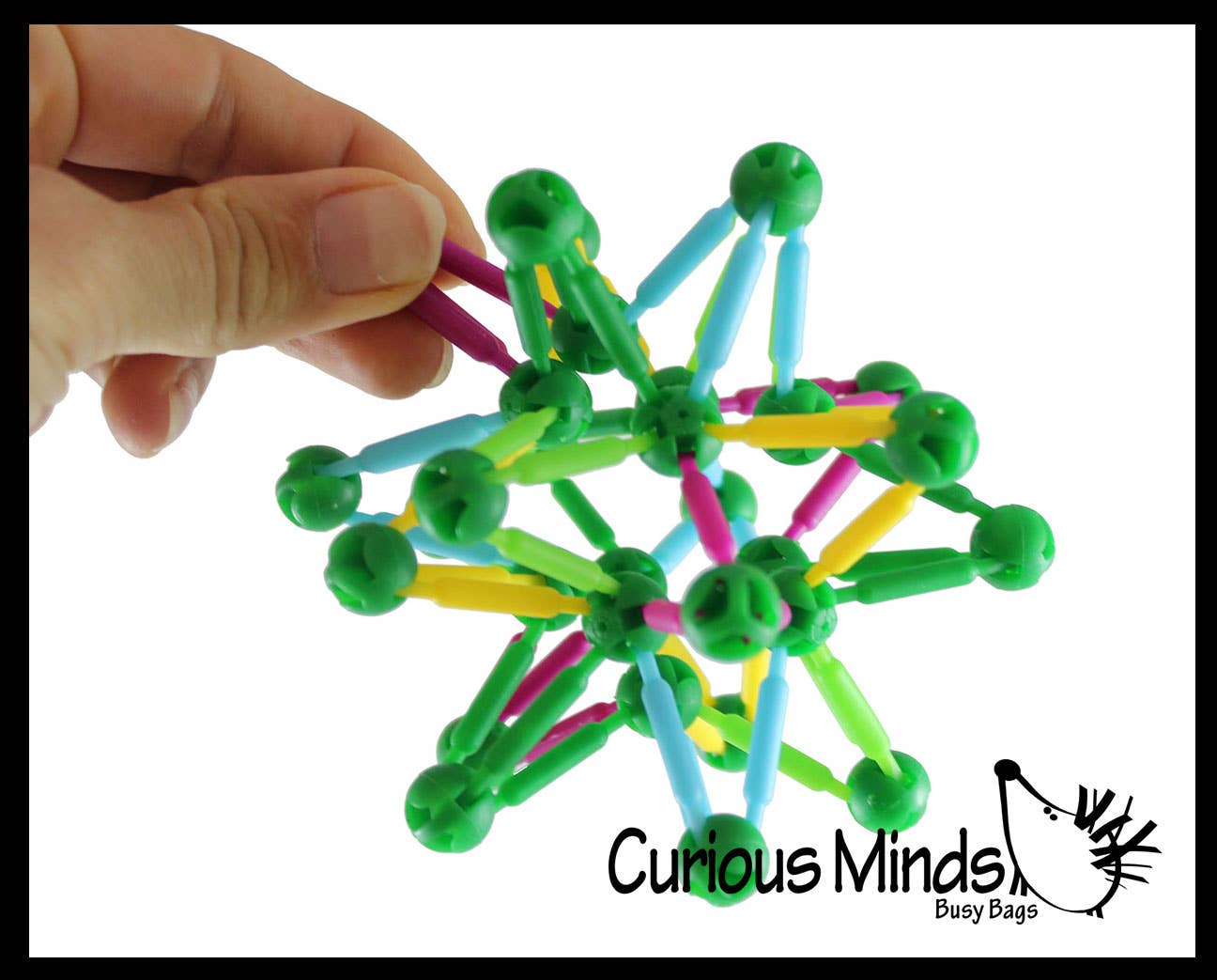 Curious Minds Toys – wholesale Fidget toy – Kids – 1 Mini Collapsible Ball - Expanding and Contracting Ball - G8