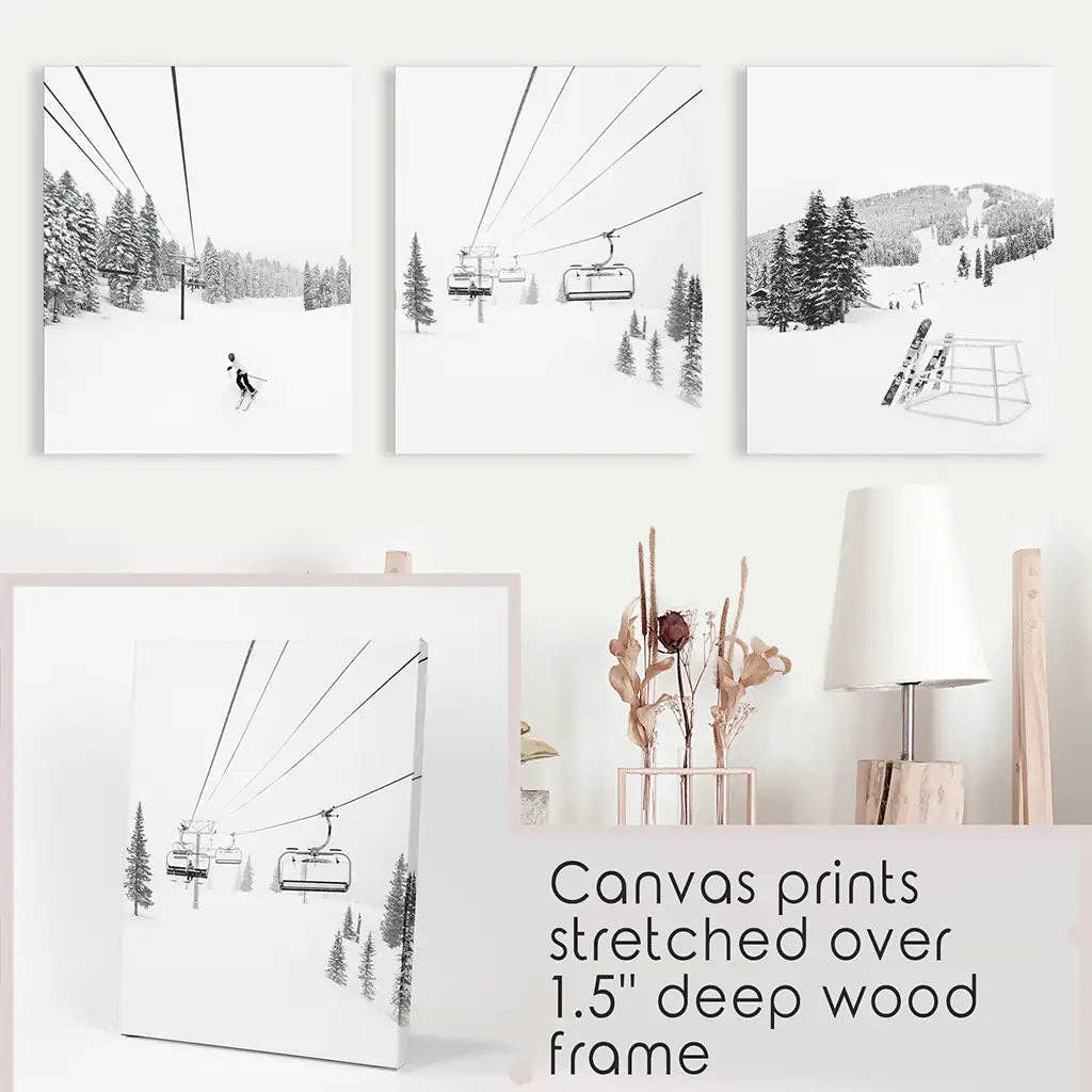 Art Lane - Wholesale Art Print - Winter Sport Wall Art Decor. Ski Lodge Print10