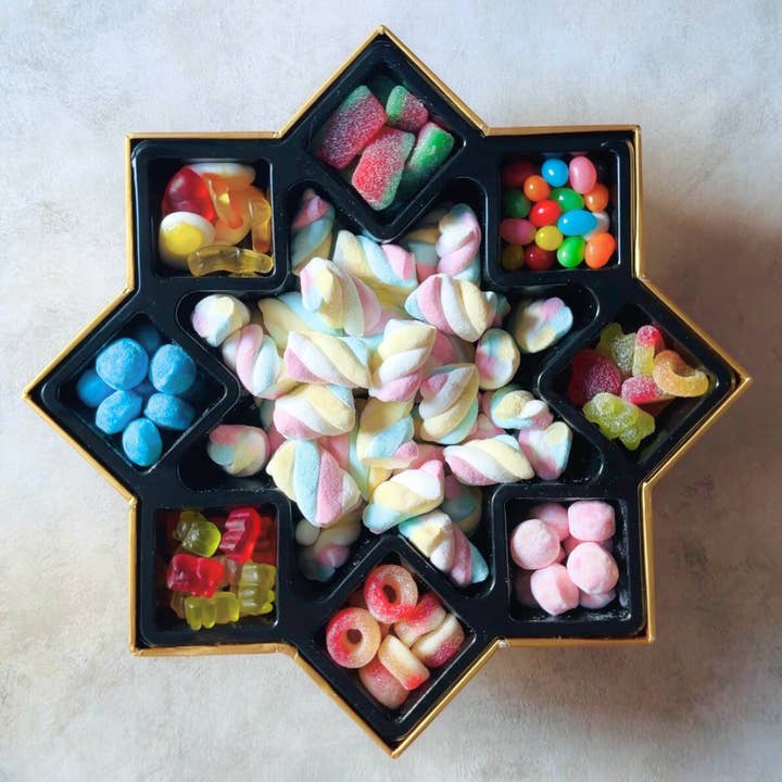 Zoete Mix Sterren Grazing Plank voor wholesale door Peacock Supplies