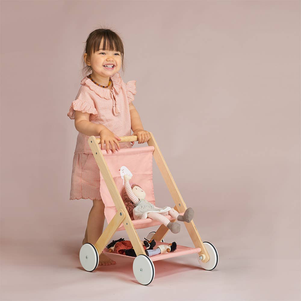ThreadBear Design UK/EU – wholesale Doll pram – Kids – Mentari Baby Doll Stroller5
