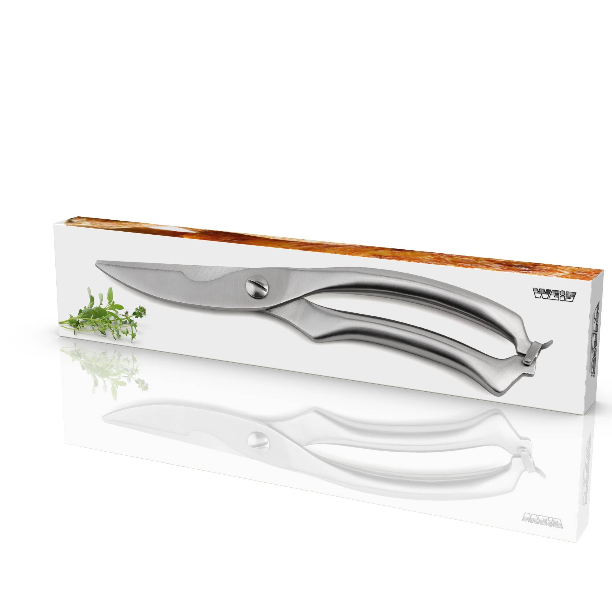 Karl Weis - Wholesale Scissors and Shears - Poultry Shears Made of Stainless Steel. Satin Finish1