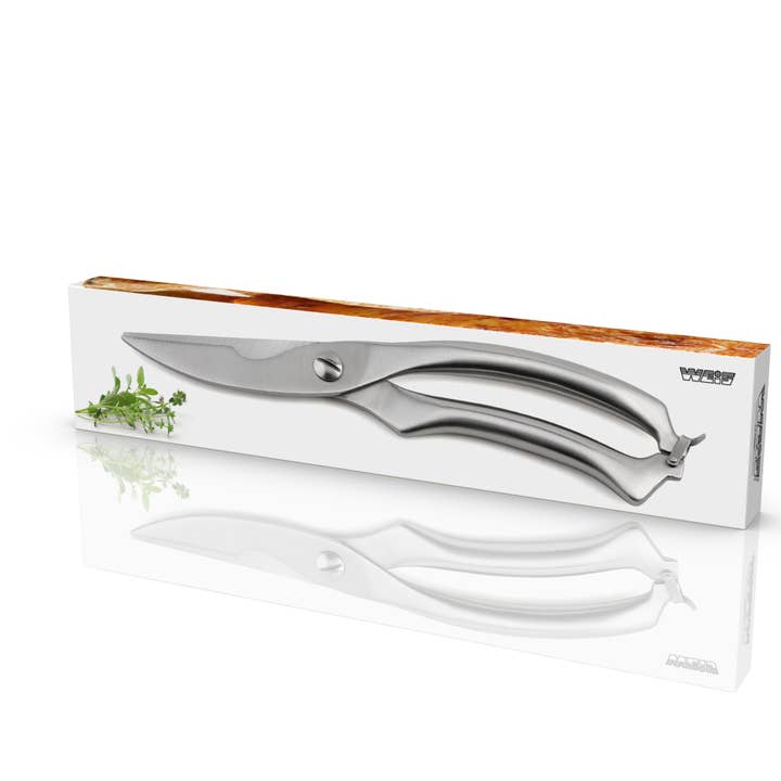 Karl Weis - Wholesale Scissors and Shears - Poultry Shears Made of Stainless Steel. Satin Finish1