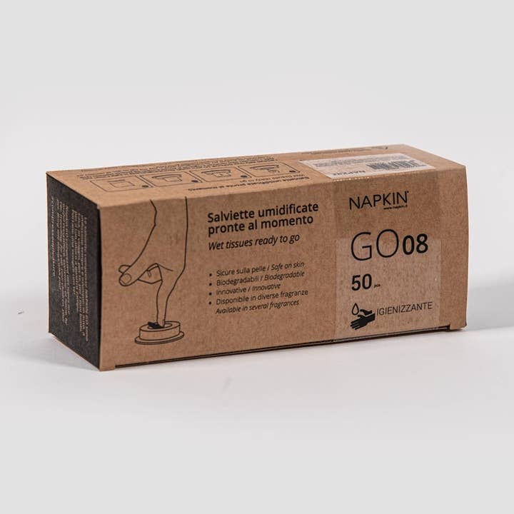 Napkin - Wholesale Face & Body Wipes - NAPKIN GO 08 - SANITIZING0