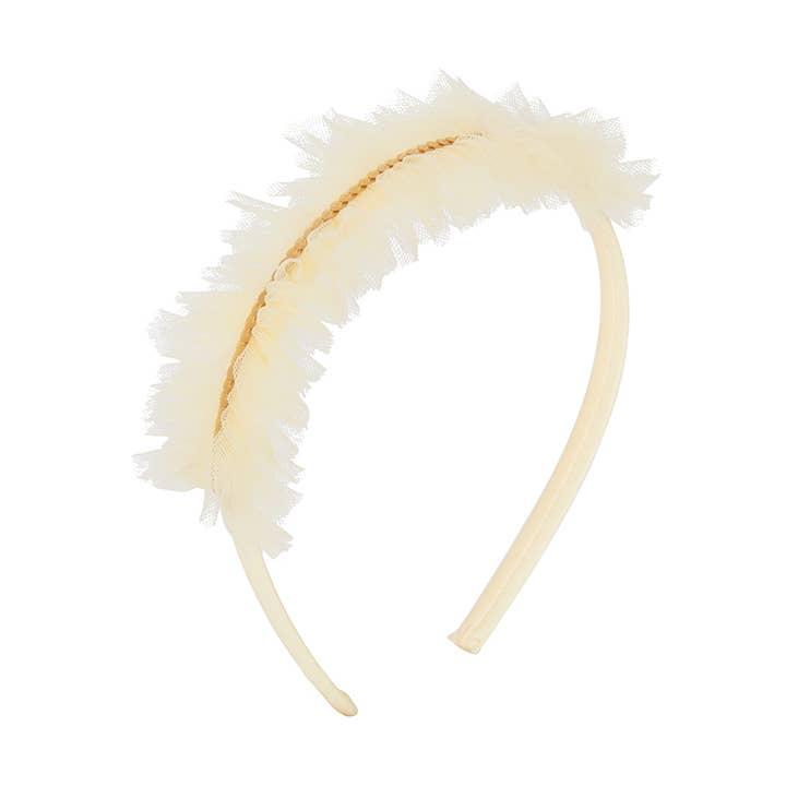 Melanie headband - light yellow for wholesale by LE BIG