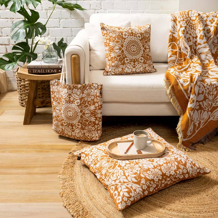 HENDEER - Venta al por mayor Funda de cojín - Funda de cojín con estampado «Golden Slumbers»8