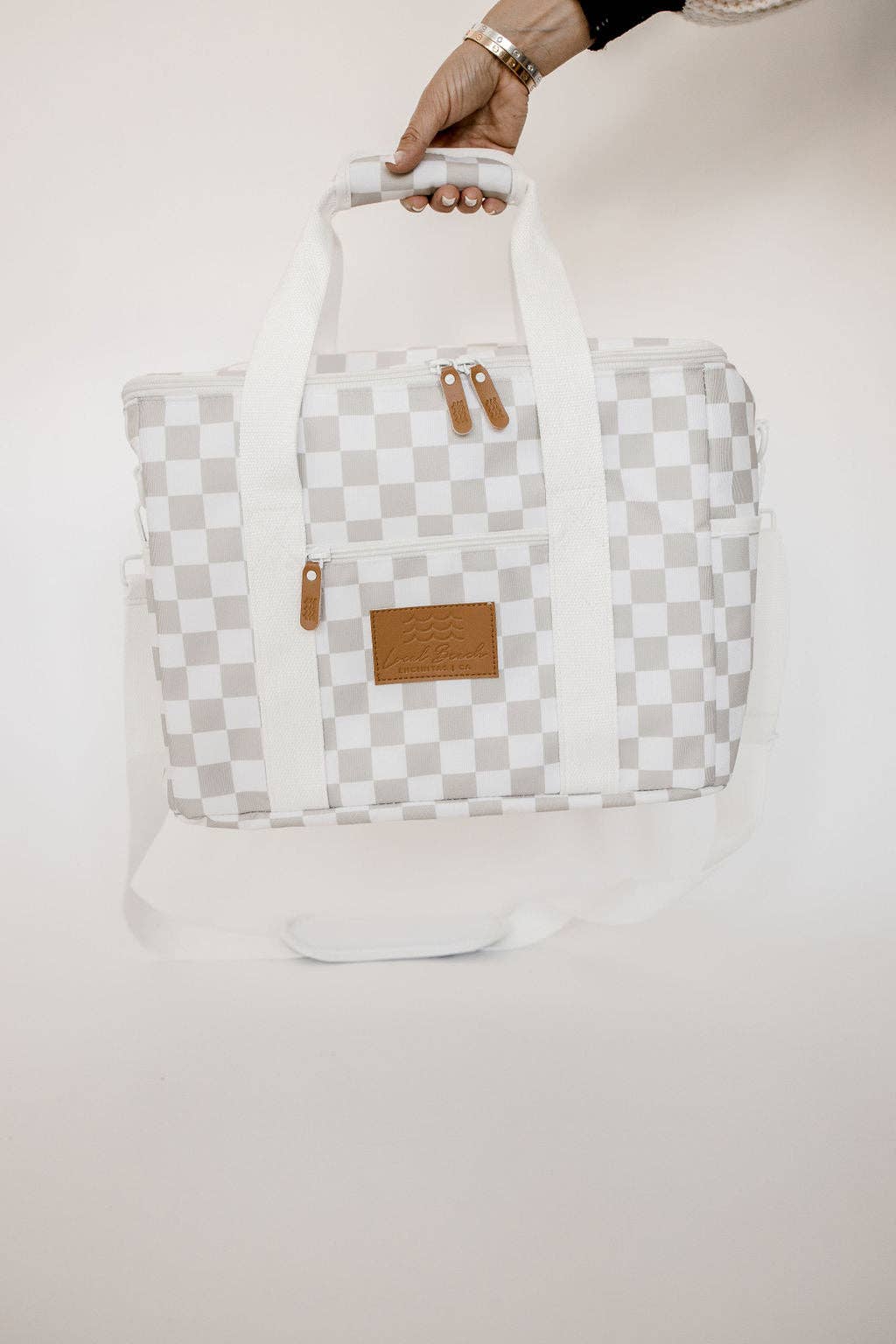 Local Beach - Wholesale Cooler/Cooler Bag - Packable Checker Cooler Bag8