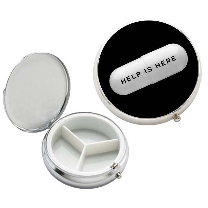 Toss Designs - Wholesale Pill Organizer - Pill Case - Help is Here