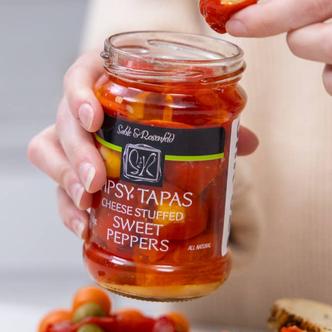 Sable & Rosenfeld Tipsy Tapas-Sweet Peppers 8.8oz / 6 for wholesale by Sable and Rosenfeld est.1970