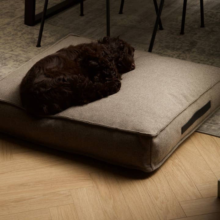 Hygge Dog Cushion Cappuccino for wholesale on Faire7